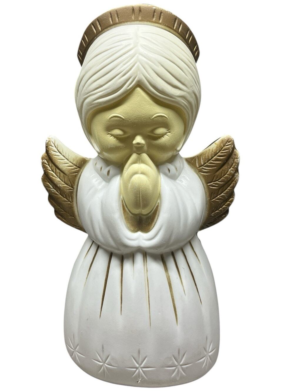 Vintage 1999 Grand Ventures Angel Blow Mold Lighted Figurine